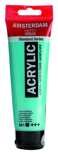 Picture of Acrylic 120ml Turquoise Green Amsterdam