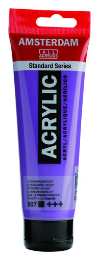 Picture of Acrylic 120ml Ultramarine Violet Amsterdam
