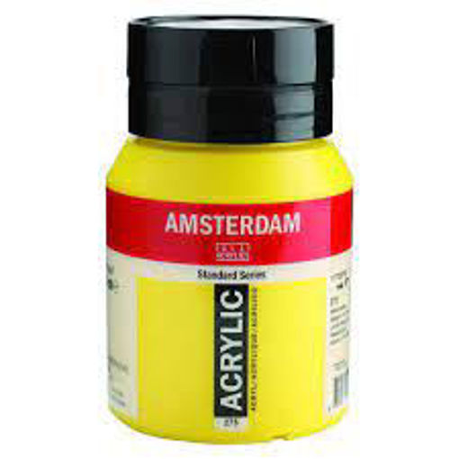 Picture of Acrylic 500ml Primary Yellow Amsterdam