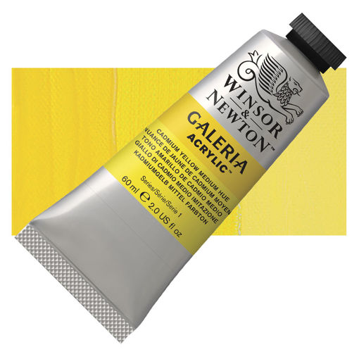 Picture of Acrylic 60ml Cadmium Yellow Medium Winsor&Newton G