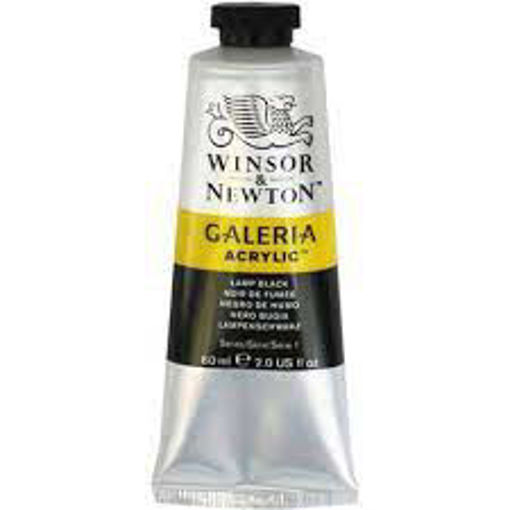 Picture of Acrylic 60ml Lamp Black Winsor&Newton Galeria