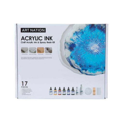Picture of Acrylic Set 17pcs With Materials Art Nation
