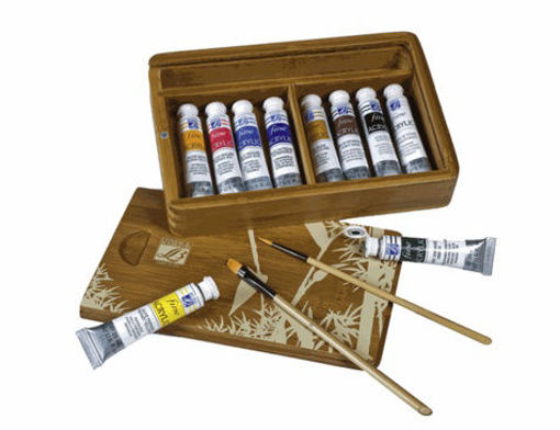 Picture of Acrylic Set With Materials Le Franc Bourgois