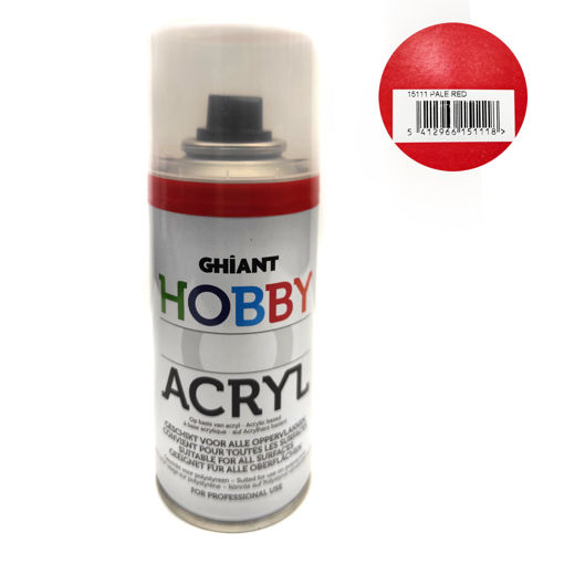 Picture of Acrylic Spray 150ml Pale Red Ghiant Hobby