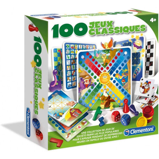 Picture of Activity  Game Age 4+ Clementoni, 100 Jeux Classic