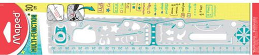 Picture of Architectural Ruler 30cm Multi Function Maped