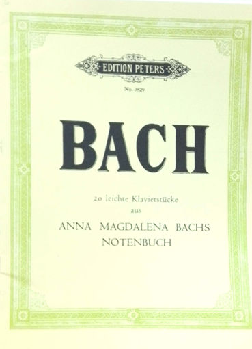 Picture of Bach de magdalena bach 3829