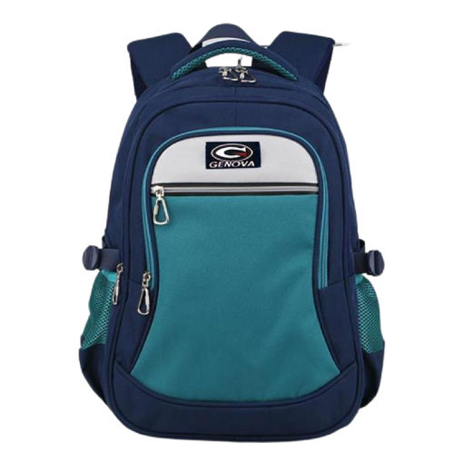 Picture of Backpack Large Navy/Turquoise Genova