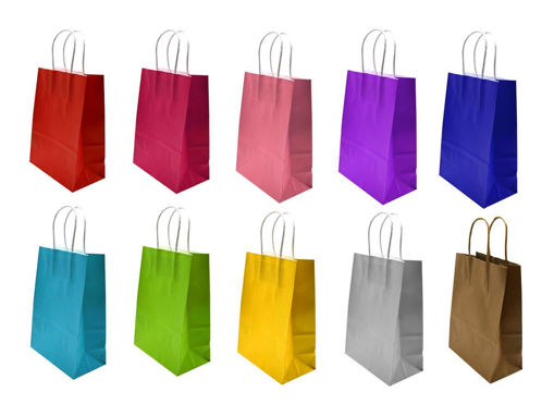 Picture of Bag For Gift 20x30cm Assorted Colors 120gr