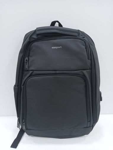 Picture of Laptop Backpack Black Unisex Exsport