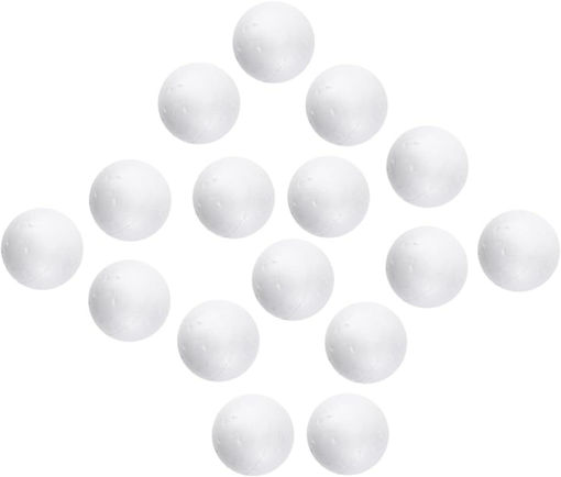 Picture of Ball 5cm 8pcs Styrofoam Hand Craft
