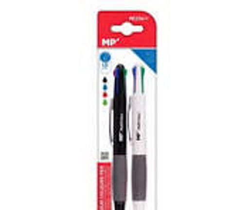 Picture of Ball Pen (Set of 2) 4colors 1mm MP