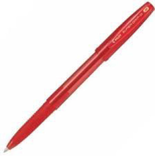 Picture of Ball Pen Red 1mm Pilot Super Grip