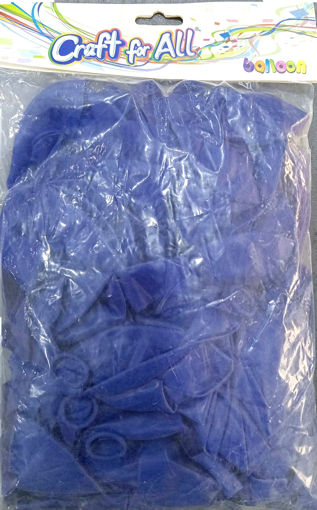 Picture of Balloons Dark blue 100pcs Craft for all