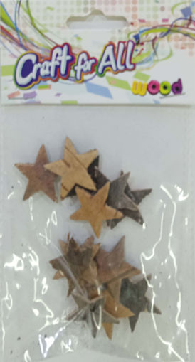 Picture of Bark star 2.5cm 12pcs CA-687