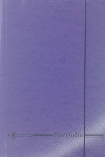 Picture of Elastic File B4 Mauve Cardboard Bassile