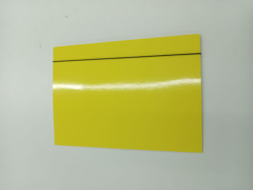 Picture of Elastic File B4 Yellow 380gr Cardboard Bassile