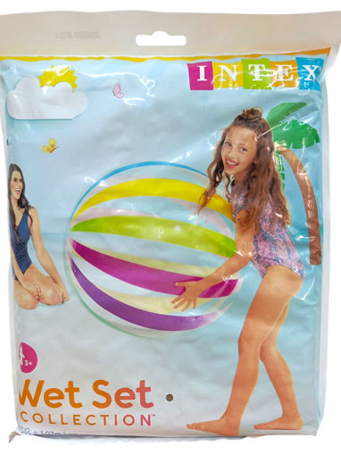 Picture of Beach Ball Multi Colors 42inch Jumbo Intex