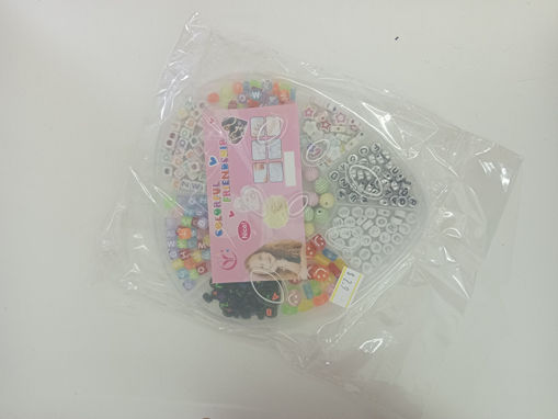 Picture of Beads Assorted Colors Heart