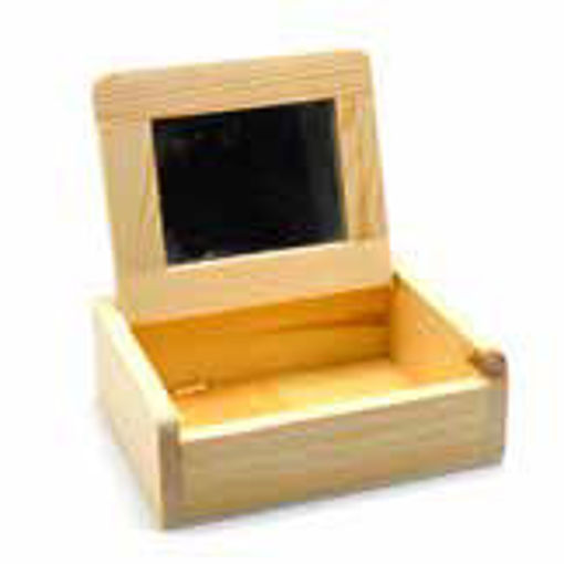Picture of Wooden Box Mirror