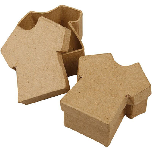 Picture of Boite en carton forme t-shirt 4pcs CP-263983