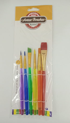 Picture of Brush (Set of 6) Assorted Keep Smiling