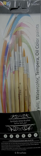 Picture of Brush (Set of 6) Round DEC