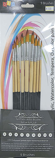 Picture of Brush (Set of 9) Round DEC