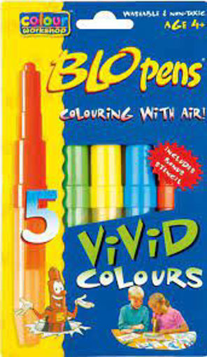 Picture of Brush Pen 5colors Blopens
