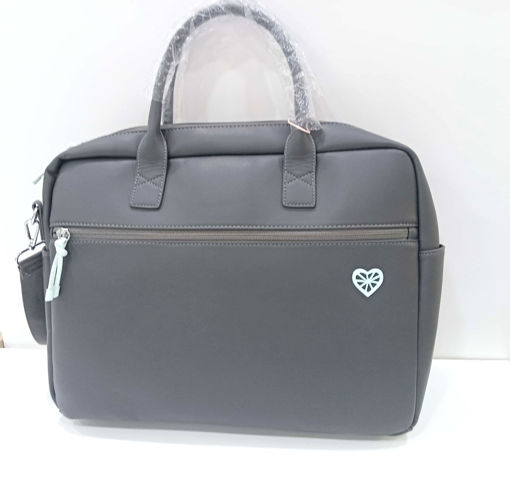 Picture of Laptop Shoulder Bag Grey Unisex Marshmallow