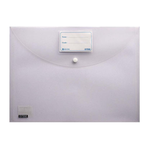 Picture of Button File A4 Transparent 300 micron Extend