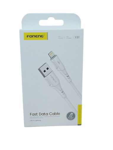 Picture of Cable White 5volt USB IPhone Foneng