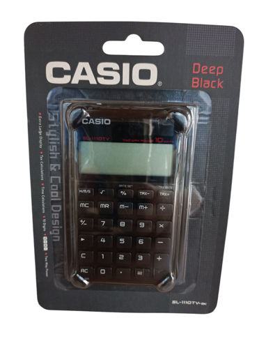 Picture of Calculatrice casio SL1110TV-BK