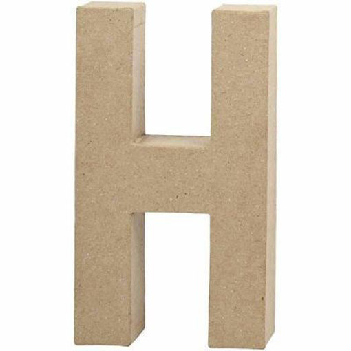 Picture of Cardboard Letters,H