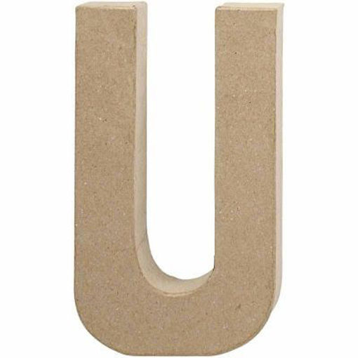 Picture of Cardboard Letters,U