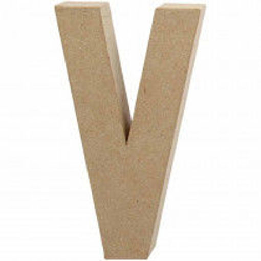 Picture of Cardboard Letters,V