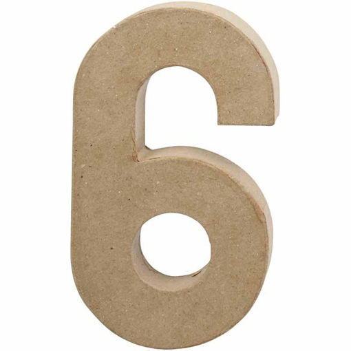 Picture of Cardboard Numbers,6