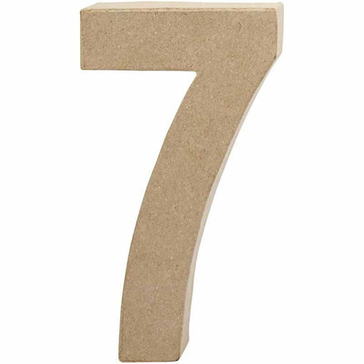 Picture of Cardboard Numbers,7