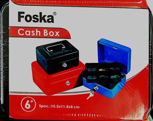 Picture of Cash Box 8x11.8x15.2cm Foska