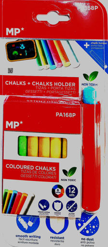 Picture of Chalk 12colors With Holder MP