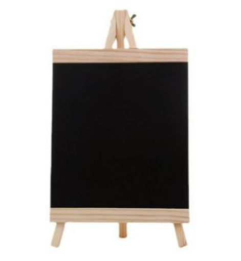 Picture of Chalk Board 25x35cm Black With Stand