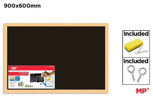 Picture of Chalk Board 60x90cm Black With Border MP
