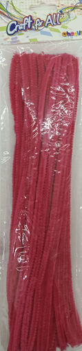 Picture of Chenille Stems 48pcs Fuschia 30cm Craft for all