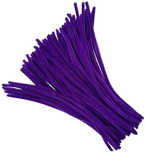 Picture of Chenille Stems 48pcs Purple 6mm Hand Craft