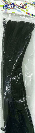 Picture of Chenille Stems Black Craft for all