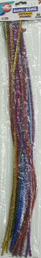 Picture of Chenille Stems Glitter Colors Bubu