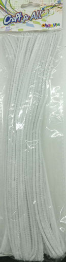 Picture of Chenille Stems White Craft for all