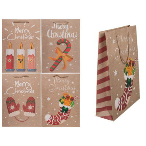 Picture of Christmas Warms Paper Gift Bag