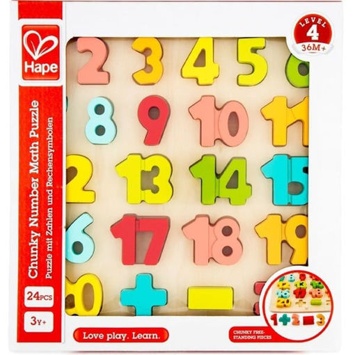 Picture of Baby Set Age 2+ Hapee Capee,Chunky Number Math Puz