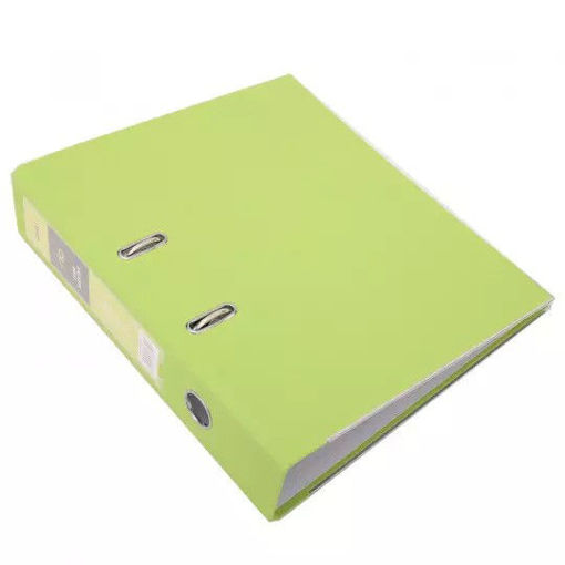 Picture of Binder With Lever A4 8cm Green Cardboard Deli